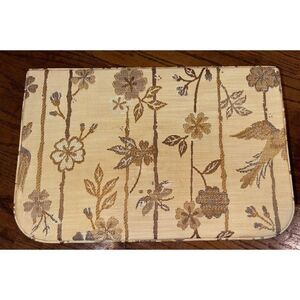 Neiman Marcus Vintage Fabric Jewelry Box Made In Italy